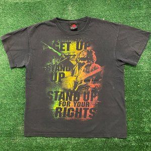 Bob Marley Stand Up Vintage Reggae Band T-Shirt